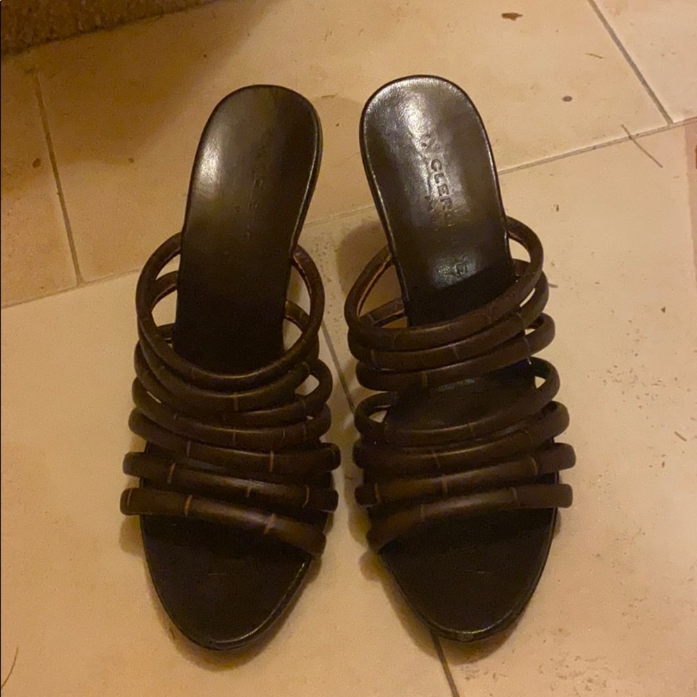 clergerie paris heeled sandal